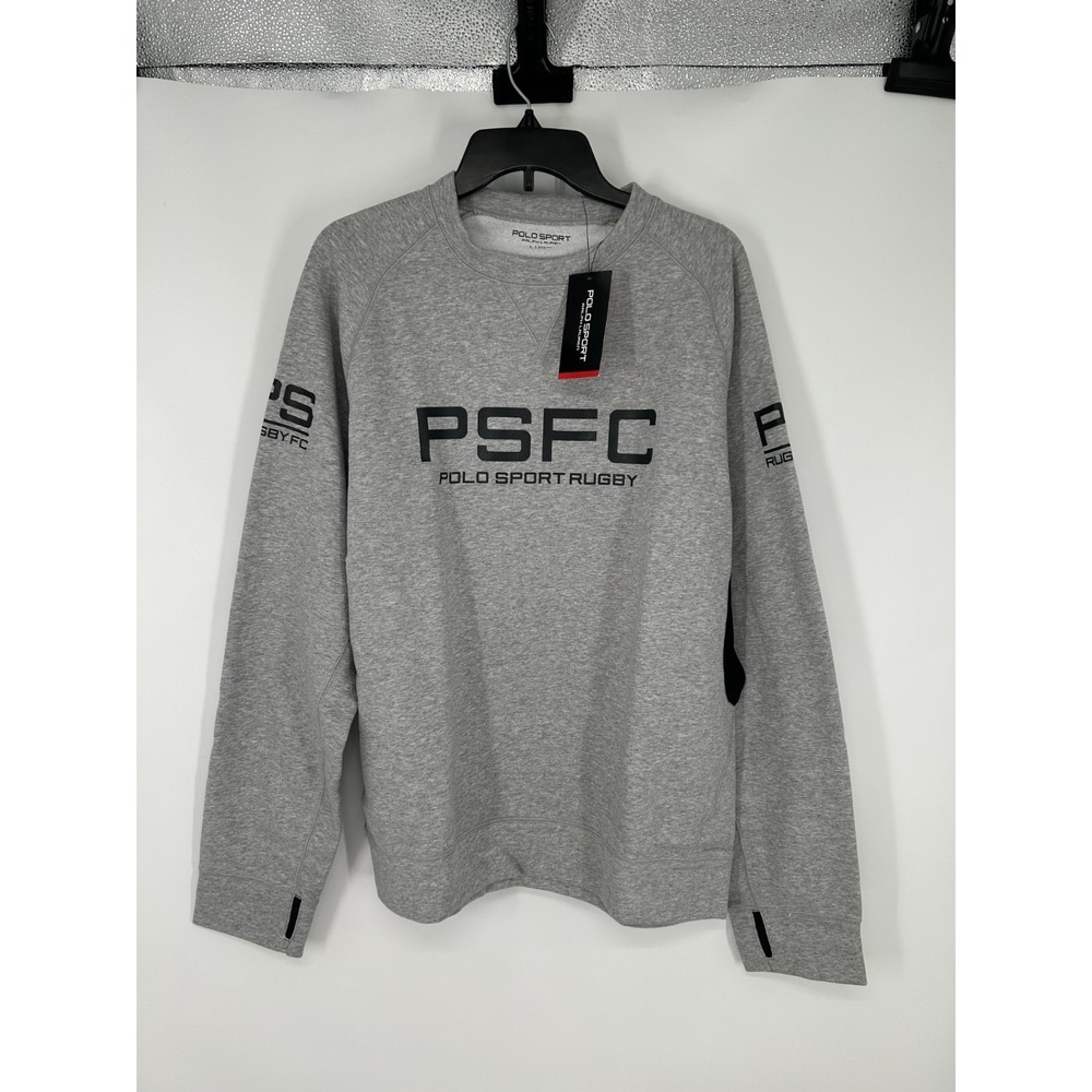 Polo Sport Ralph Lauren Sport Rugby Crewneck Graphic Sweatshirt Performance PSFC